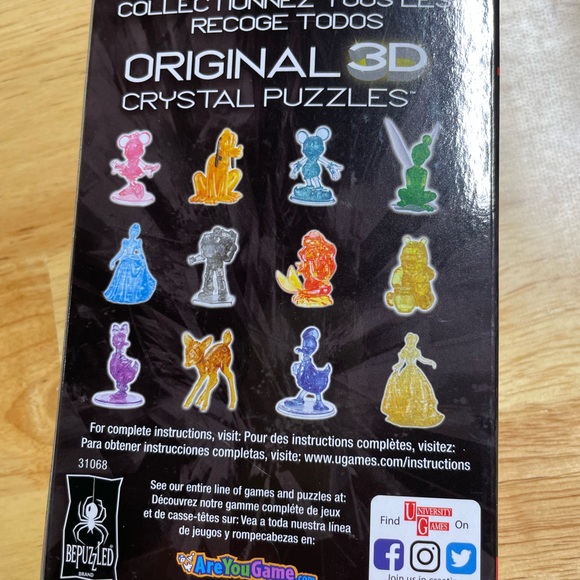 Disney Original 3D Crystal Puzzle Collection - Picture 2 of 4